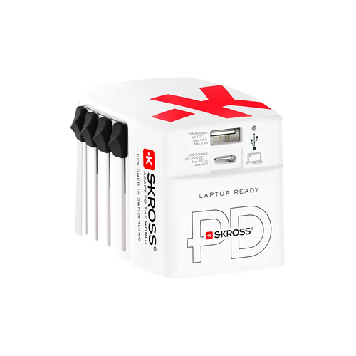 SKROSS® World Travel Adapter – 65W USB-C PD